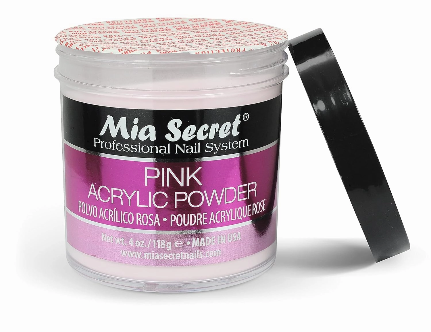 Mia Secret Pink Acrylic Powder 4 oz.