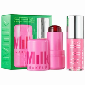 MILK MAKEUP - The Jelly Lip Kit: Lip   Cheek Stain & Lip Oil Duo