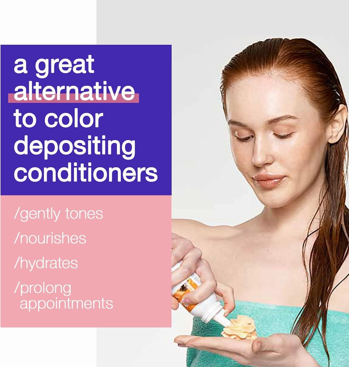 milk_shake Color Whipped Cream Leave In Coloring Conditioner - Provides Temporary Hair Color Tone