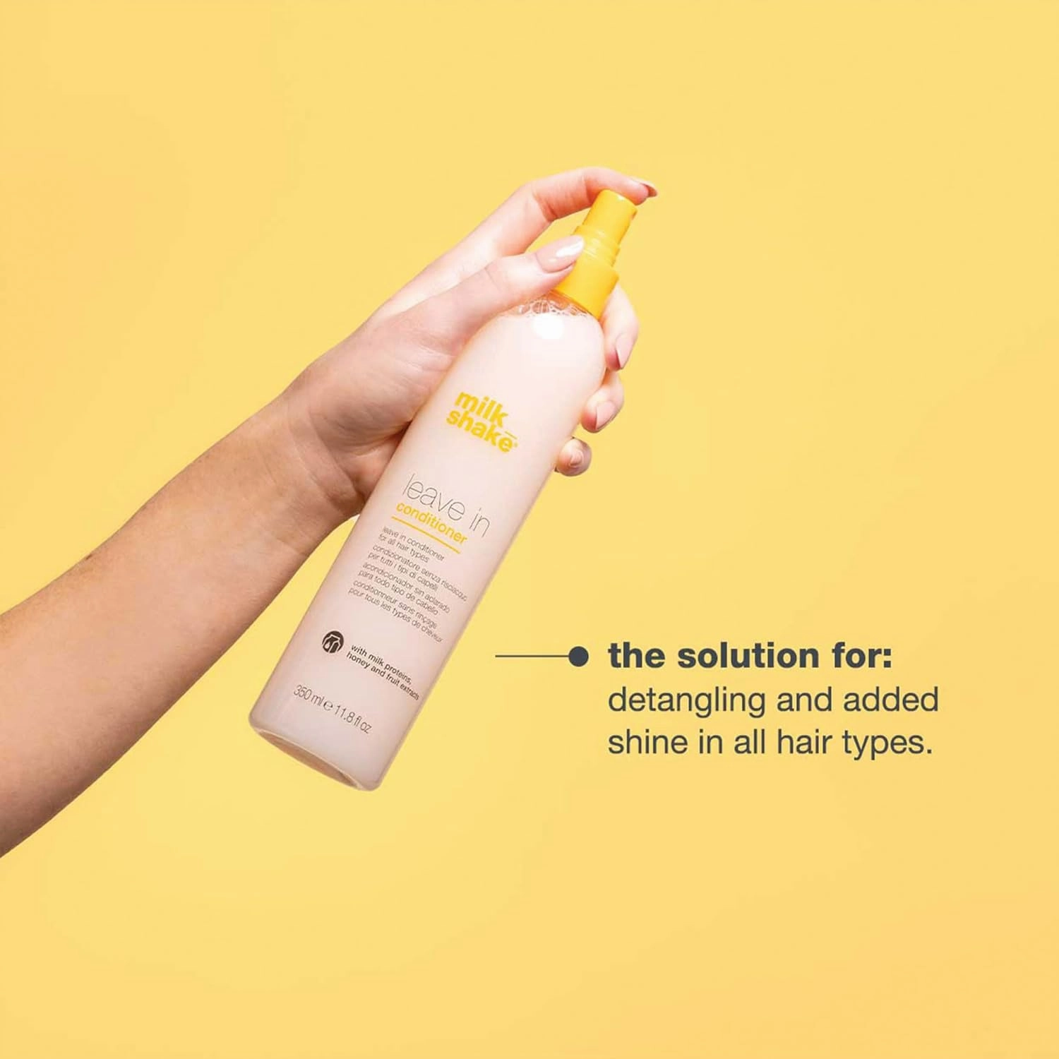 milk_shake Leave-In Conditioner Spray Detangler for Natural Hair