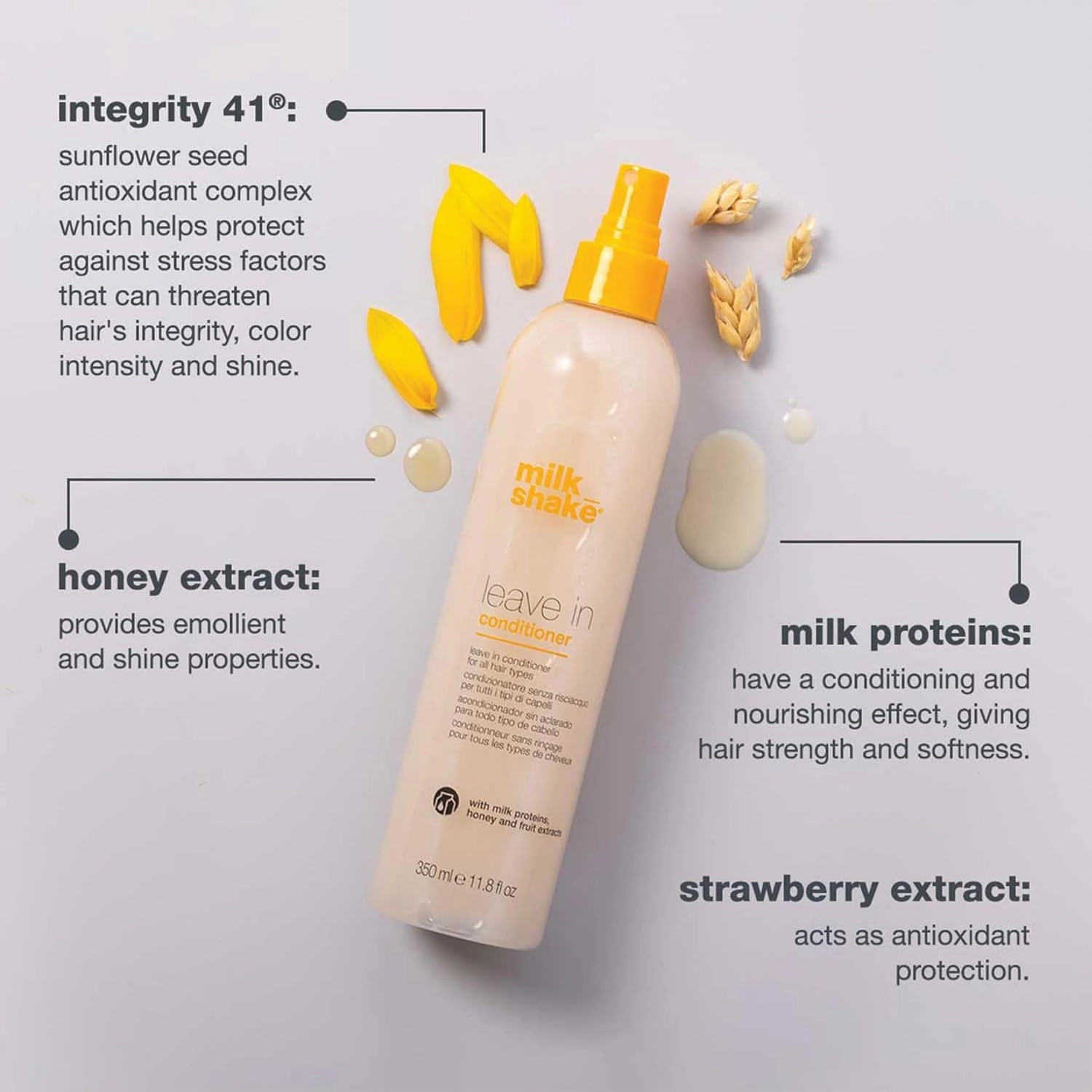 milk_shake Leave-In Conditioner Spray Detangler for Natural Hair