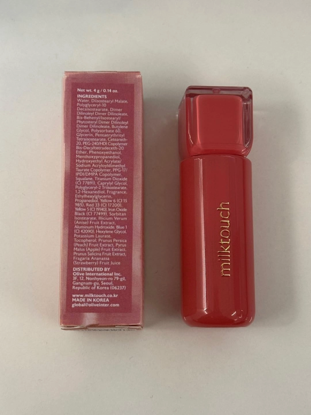 MILKTOUCH Jelly Lip Glow Tint - Hydrating Lip Gloss with Long-Lasting Moisture, Lip Stain, Lightweight, Radiant Shine, Perfect for Daily Use, Korean Lip Oil (07 Autumn Peach)