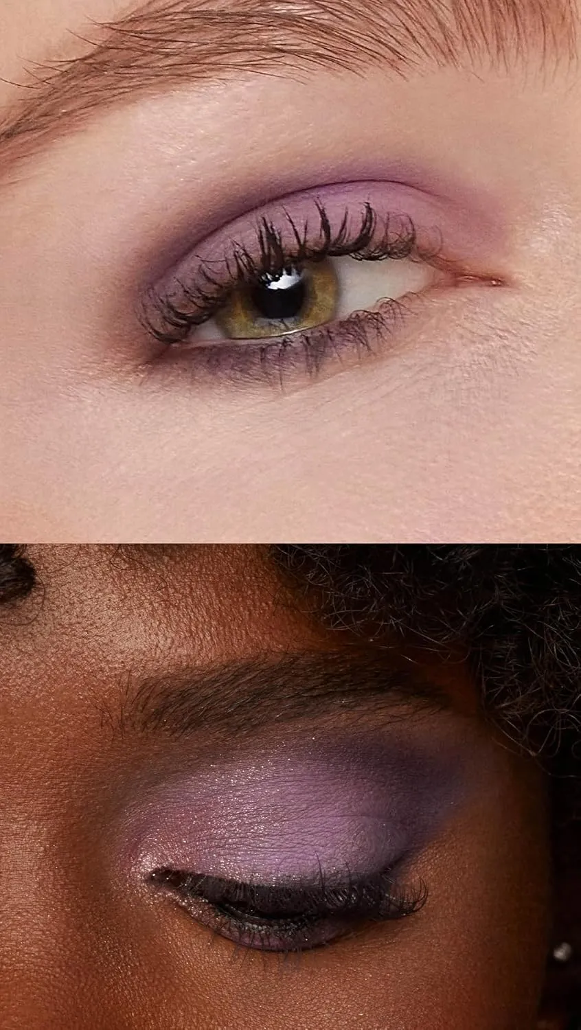 Mini Lavender Eyeshadow Palette, Lavender Eye Palette, Purple, Metallic, 1 Count (Pack of 1)