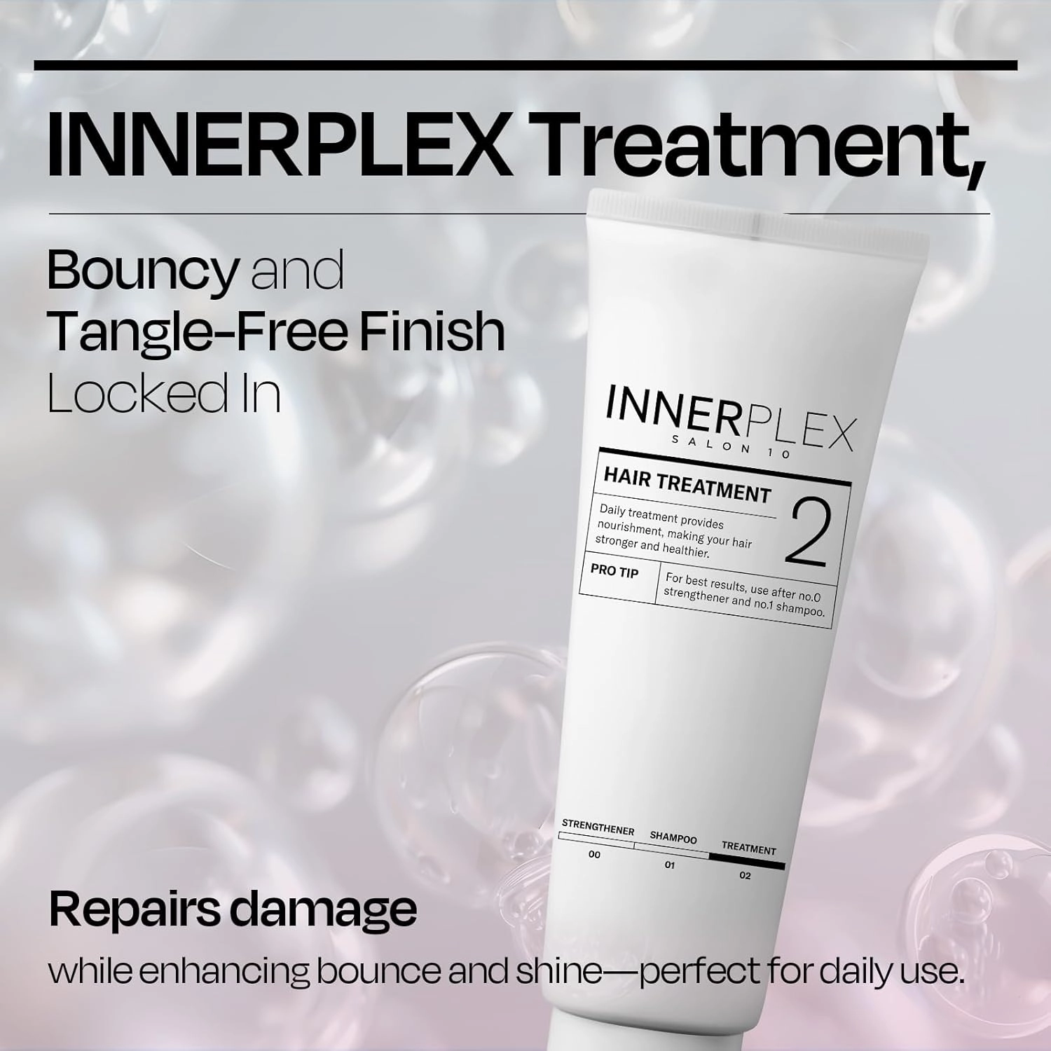 Mise En Scene 𝗜𝗡𝗡𝗘𝗥𝗣𝗟𝗘𝗫 𝗛𝗮𝗶𝗿 𝗕𝗼𝗻𝗱𝗶𝗻𝗴 𝗧𝗿𝗲𝗮𝘁𝗺𝗲𝗻𝘁 – Hair Mask for Deep Conditioning, Repair for Bleached Damaged, Premium Conditioner, 375g