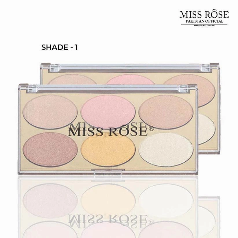 Miss Rose Gilded Ellipse Highlighter Kit