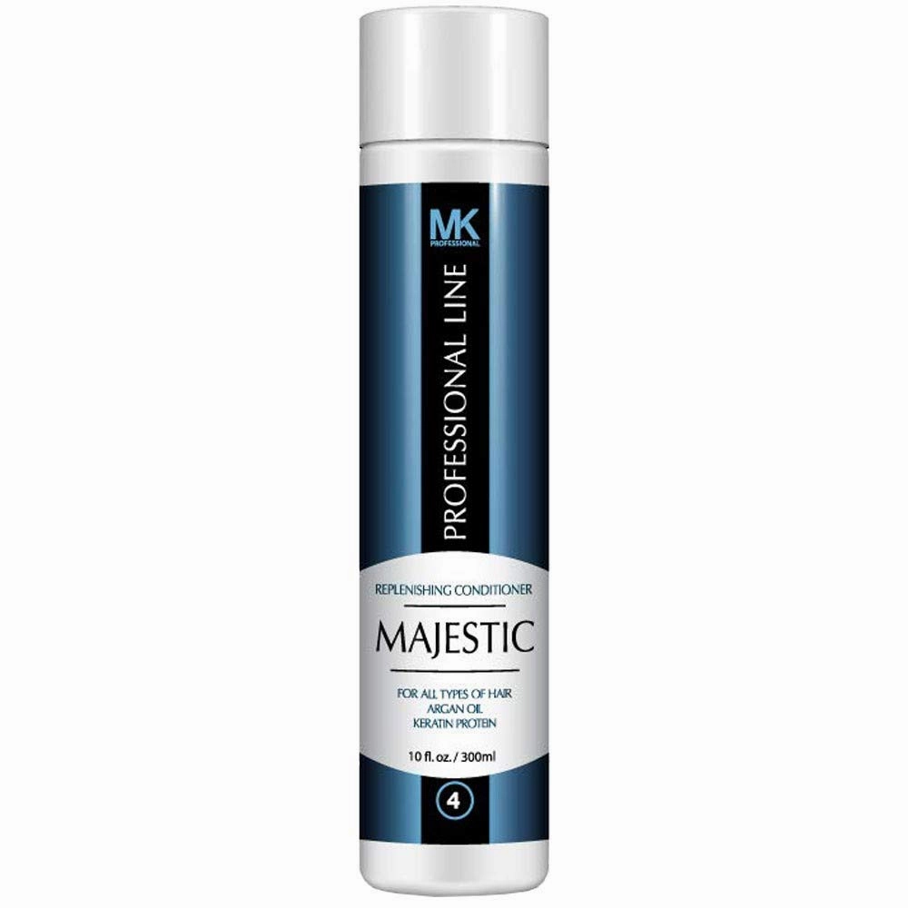 MK PROFESSIONAL Argan Oil Replenishing Conditioner (10.1 fl oz/300 ml) - Suitable after Protein & Keratin Hair Treatment (All Hair Types) - No Sodium Chloride or Sulfate