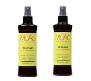 MOA Melaleuca Omega-3 Argan Detangler Leave-In Conditioner (2 Bottles)