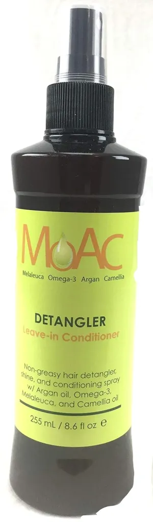MOAC Melaleuca Omega-3 Argan Camellia Detangler Leave-In Conditioner One bottle 8.62 oz