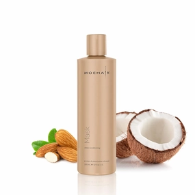 MOEHAIR Hair Mask Deep Conditioning for Color Treated Hair. Protein and Shea Butter Infused (12 Fl Oz). Color Safe Hair Mask. Deep Conditioner for Dry, Curly Hair. Sulfate Paraben Free. Made in USA