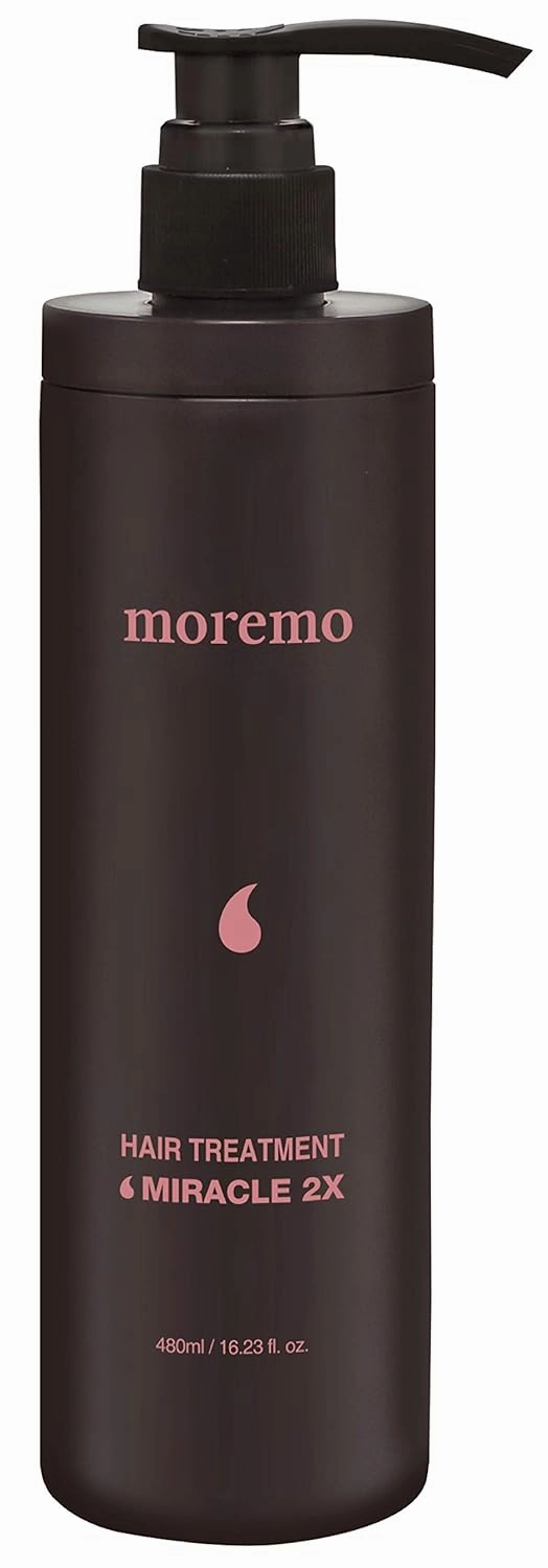 Moremo Hair Treatment Miracle 2X Conditioner, 480mL, Unisex, Damaged Hair