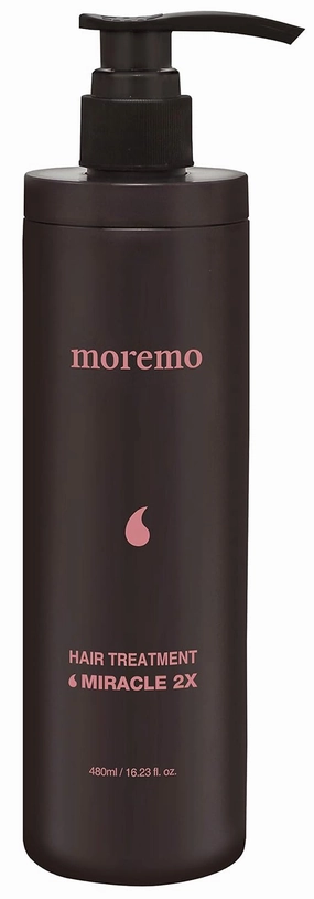 Moremo Hair Treatment Miracle 2X Conditioner, 480mL, Unisex, Damaged Hair
