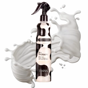 Morfose Professional Milk Therapy Two Phase Leave-in Conditioner for Dry, Damaged, or Brittle Strands, 12 Essential Amino Acids, Repairs and Protects, Damage, and Split Ends, 13.52 Fl Oz
