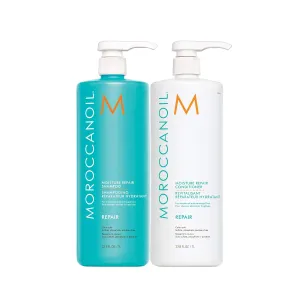 Moroccanoil Moisture Repair Shampoo and Conditioner Bundle