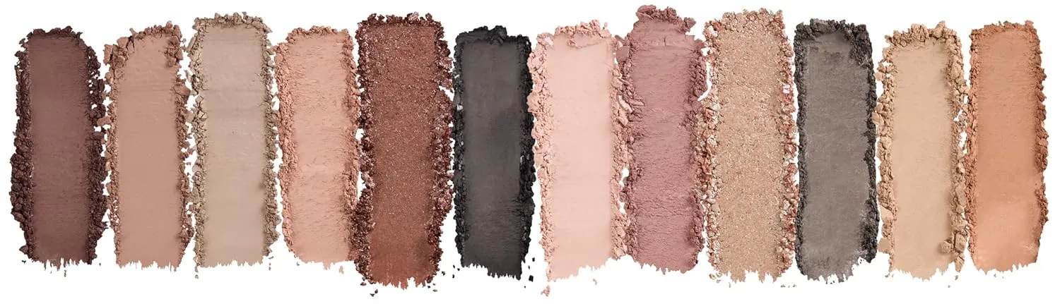 Motives® The Cool Tones- 12-Pan Eyeshadow Palette, Cool-Toned Shades for Bold or Natural Eye Makeup Looks, Mix and Match