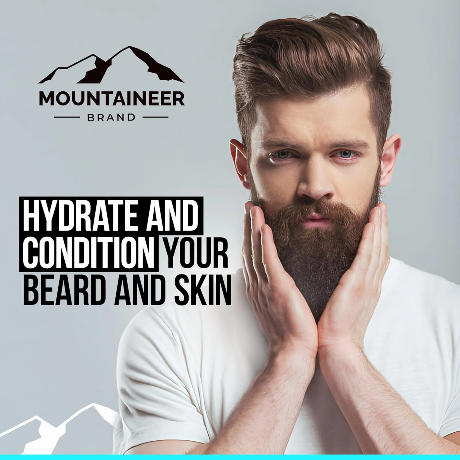 Mountaineer Brand Natural Beard Balm with Original Scent | Scents Inspired by Nature | Beard Butter for Men | Leave in Condidtioner | Hydrates, Softens and Tames | Made in West Virginia | 2oz