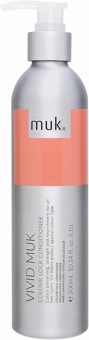 MUK. Vivid Colour Lock Conditioner - Nourishing Color Protect against colour fade. Detangling Colored Hair Conditioner for Shine, Smoothness & Frizz Control, 300ml