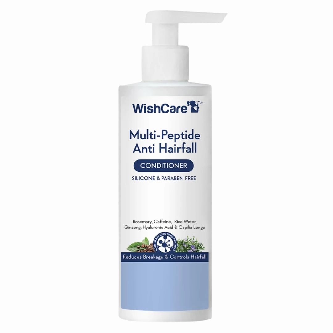 Multi Peptide Anti Hairfall Conditioner - For Women & Men -Hair Conditioner for Frizzy Hair- Rice Water, Rosemary, Capilia Longa, Hyaluronic Acid & Caffeine 200ml