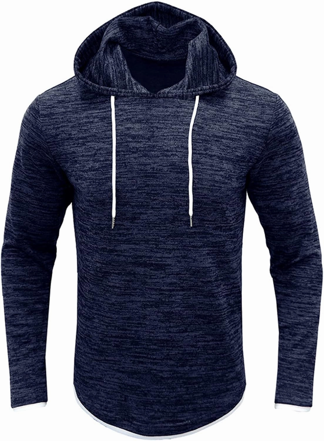 Muscularfit Workout Sweatshirts for Men Loose Fit Long Sleeve Cotton Hoodies Pullover Casual Lightweight Gym Athletic Hooded