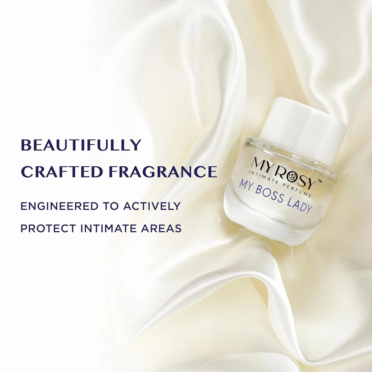 My Boss Lady Deodorizing Perfume Oil for Women - Dermatologist Approved- Intimate Fragrance- Hypoallergenic, Long Lasting, Alcohol & Paraben-Free, Odor Control, Fragrance Oil for Feminine Area