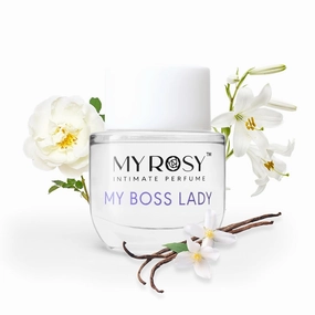 My Boss Lady Deodorizing Perfume Oil for Women - Dermatologist Approved- Intimate Fragrance- Hypoallergenic, Long Lasting, Alcohol & Paraben-Free, Odor Control, Fragrance Oil for Feminine Area