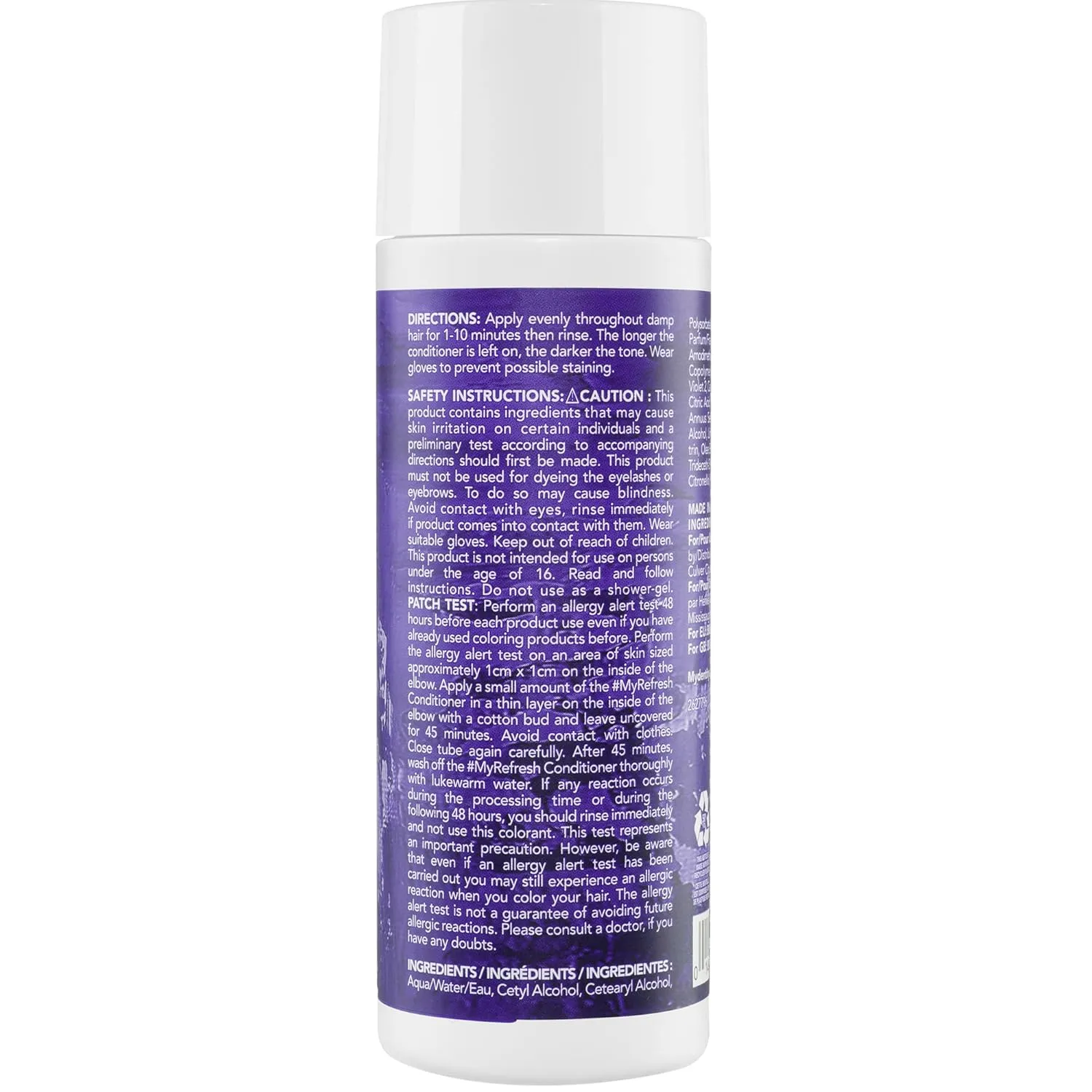 #mydentity MyRefresh Color Depositing Conditioner, 6 oz | Temporary Hair Dye | Color Lasts up to 25 washes