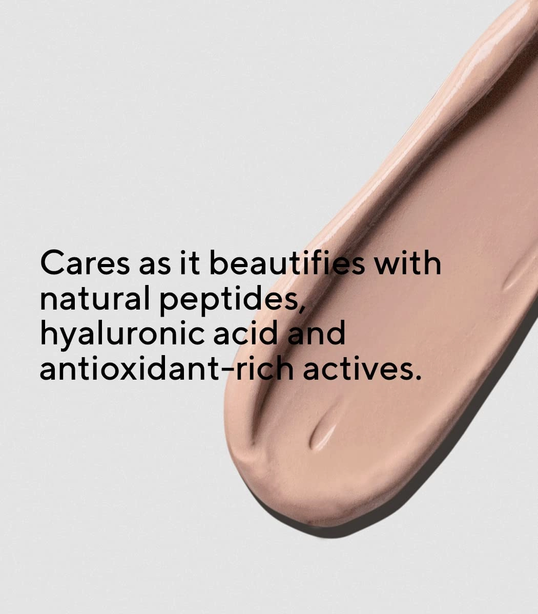MÁDARA Organic Skincare |SKINONYM Semi-Matte Peptide Foundation, #30 ROSE IVORY, 30ml – Boosted by collagen-supporting peptides, Semi-matte finish, Adapts to the skin's texture, Ecocert certified.