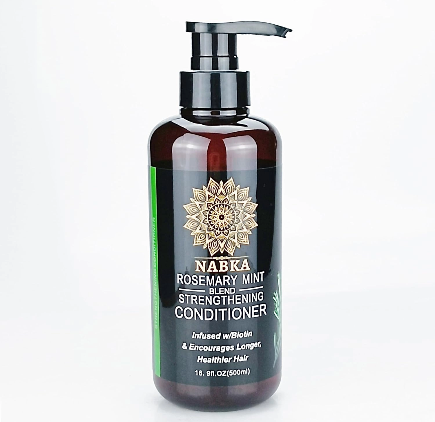 NABKA Rosemary Mint Conditioner for Moisturizing and Strengthening Hair, Infused with Biotin - 16.9 Ounce