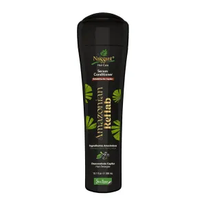 naissant Amazonian Rehab Hair Care Serum Conditioner | Enriched with Muru Muru, Cupuaçu, and Açaí | Nourishing Conditioner for Lightweight, Soft, and Damaged Hair Repair (10.1 fl oz)