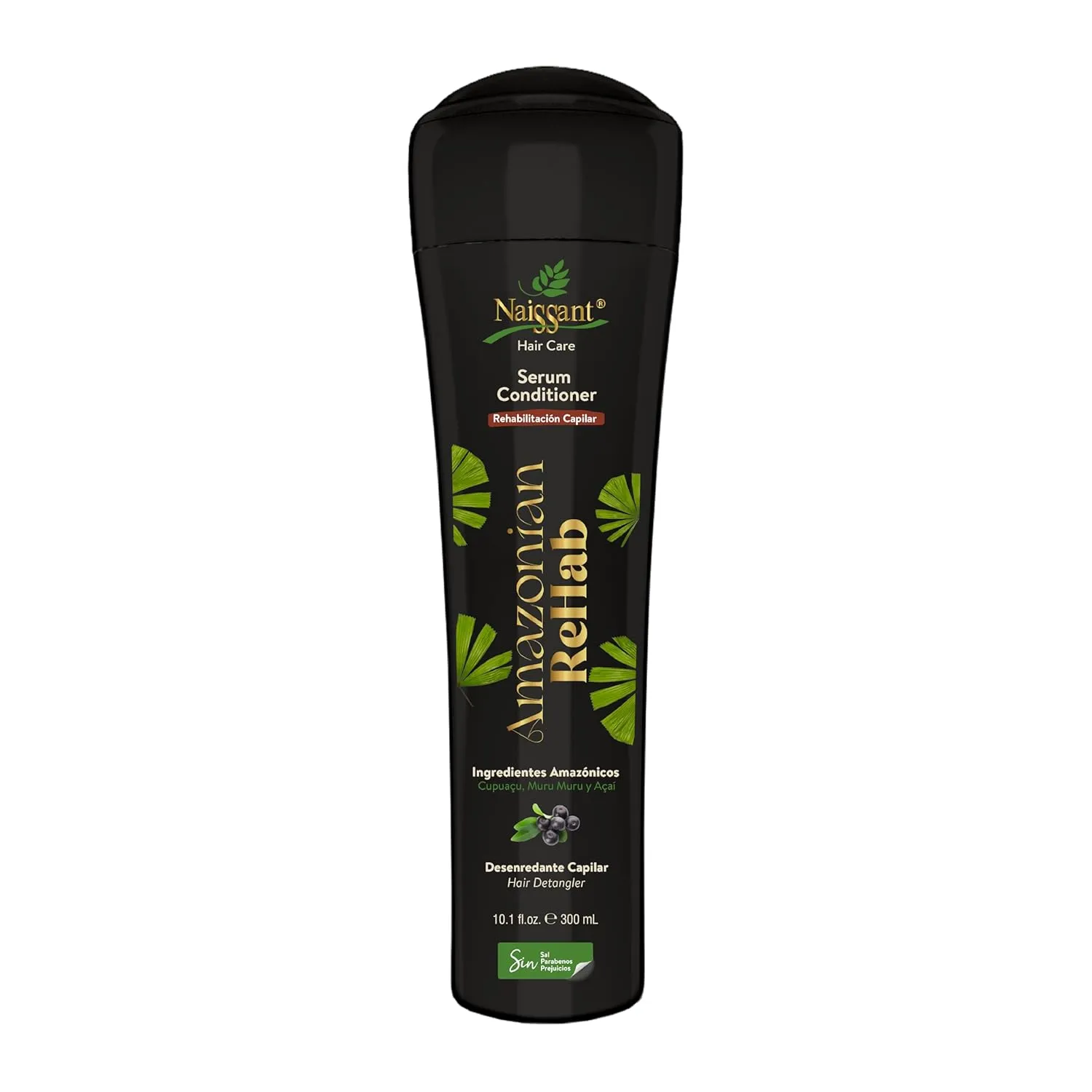 naissant Amazonian Rehab Hair Care Serum Conditioner | Enriched with Muru Muru, Cupuaçu, and Açaí | Nourishing Conditioner for Lightweight, Soft, and Damaged Hair Repair (10.1 fl oz)