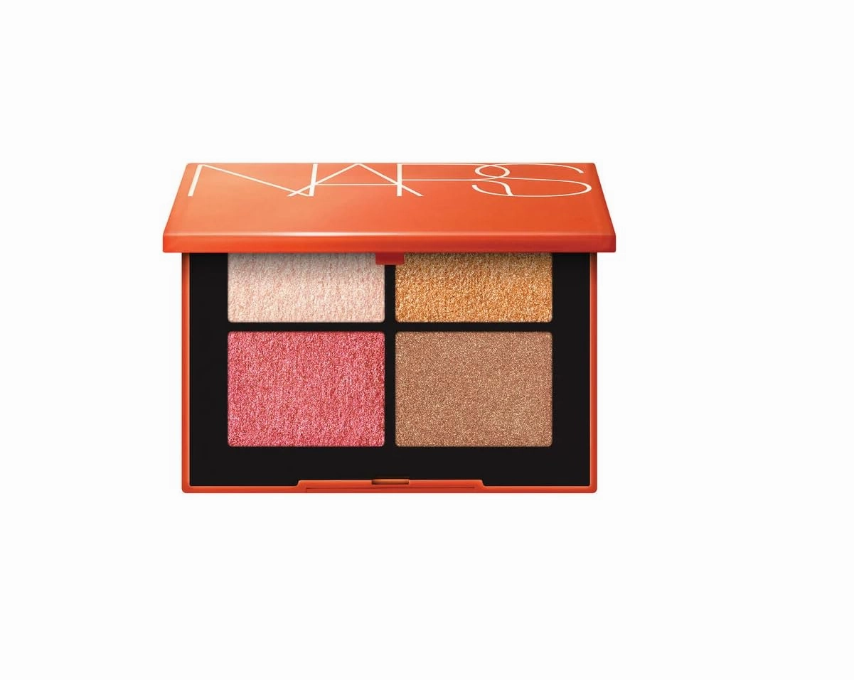 NARS Quad Eyeshadow, Laguna Sunset, .04 oz/1.1g (x4)