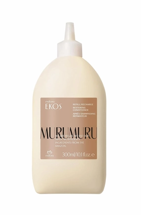 natura - Ekos Murumuru Restoring Conditioner Refill - Anti-Damage - Cleanse & Moisturize Hair - Combat Dryness - Vegan Hair Care - Brazilian Beauty Secrets - Personal & Self Care - 10.1 fl oz (300ml)