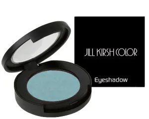 Natural Mineral Eyeshadow - Hollywood's Guru of Hue for Warm Blonde Hair Color (Rich Aqua - Pearl)