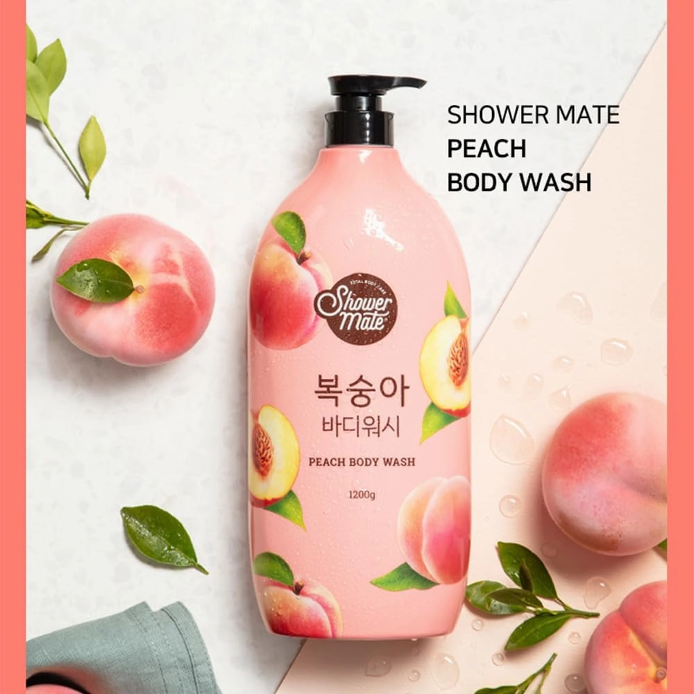 Natural Body Wash 42.3 fl oz, 1.2 kg (Peach)