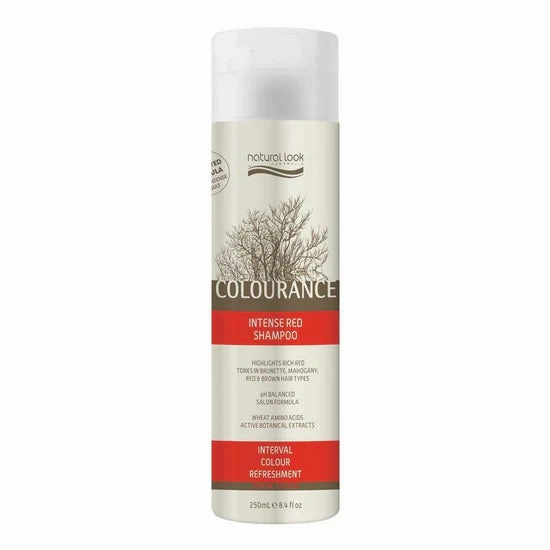 Natural Look Colourance Intense Red Shampoo 250ml