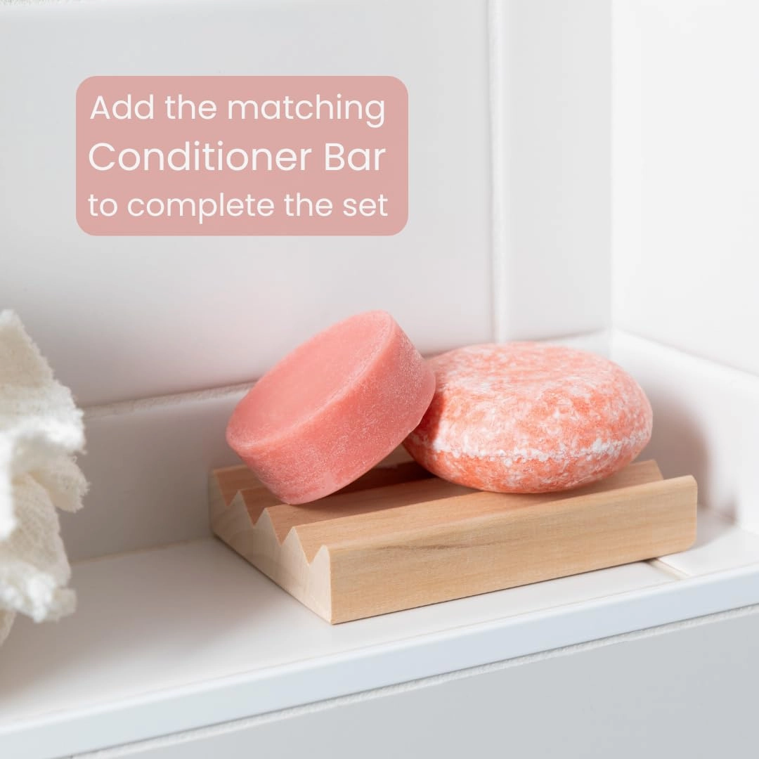 Natural Shampoo Bar Citrus Squeeze Shampoo Bar Clarifies Oily Hair | pH Balanced, Color Safe | SLS-Free, Plastic-Free, Cruelty-Free, Vegan | Castor Oil, Shea Butter, Cocoa Butter