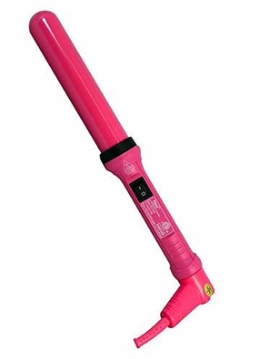 Neo Hot Pink Twister Curling Iron - Infrared Technology,Perfectly Defined, Long Lasting Curls,Unique Press-Action Curler Makes it Easy to Press Hair for Longer Lasting Curls. - Choose Size (32mm)