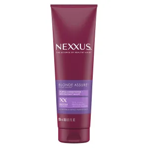 Nexxus Blonde Assure Purple Keratin Conditioner for Blonde and Bleached Hair, 8.5 oz