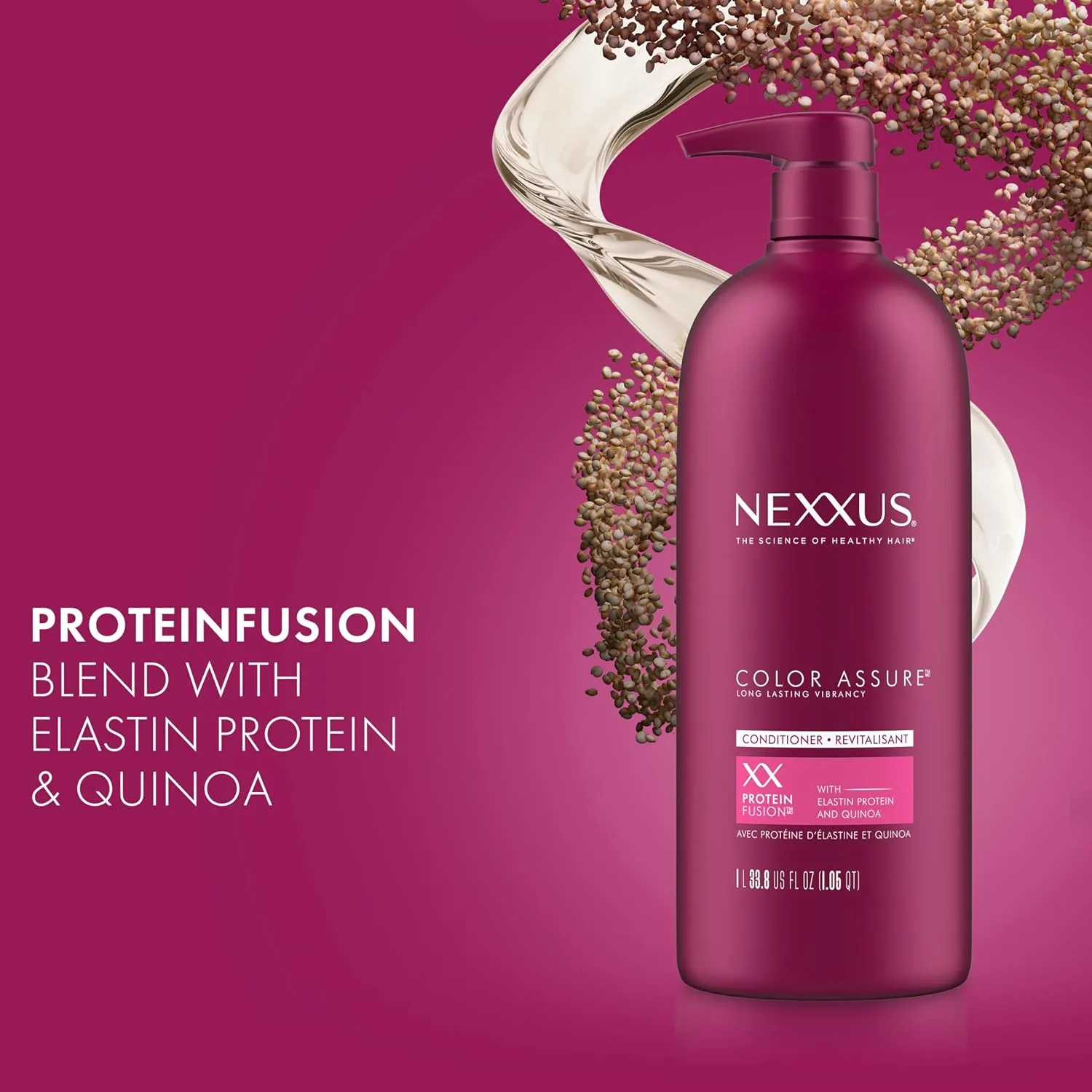 Nexxus Color Assure Conditioner, for Color Treated Hair 33.8 oz
