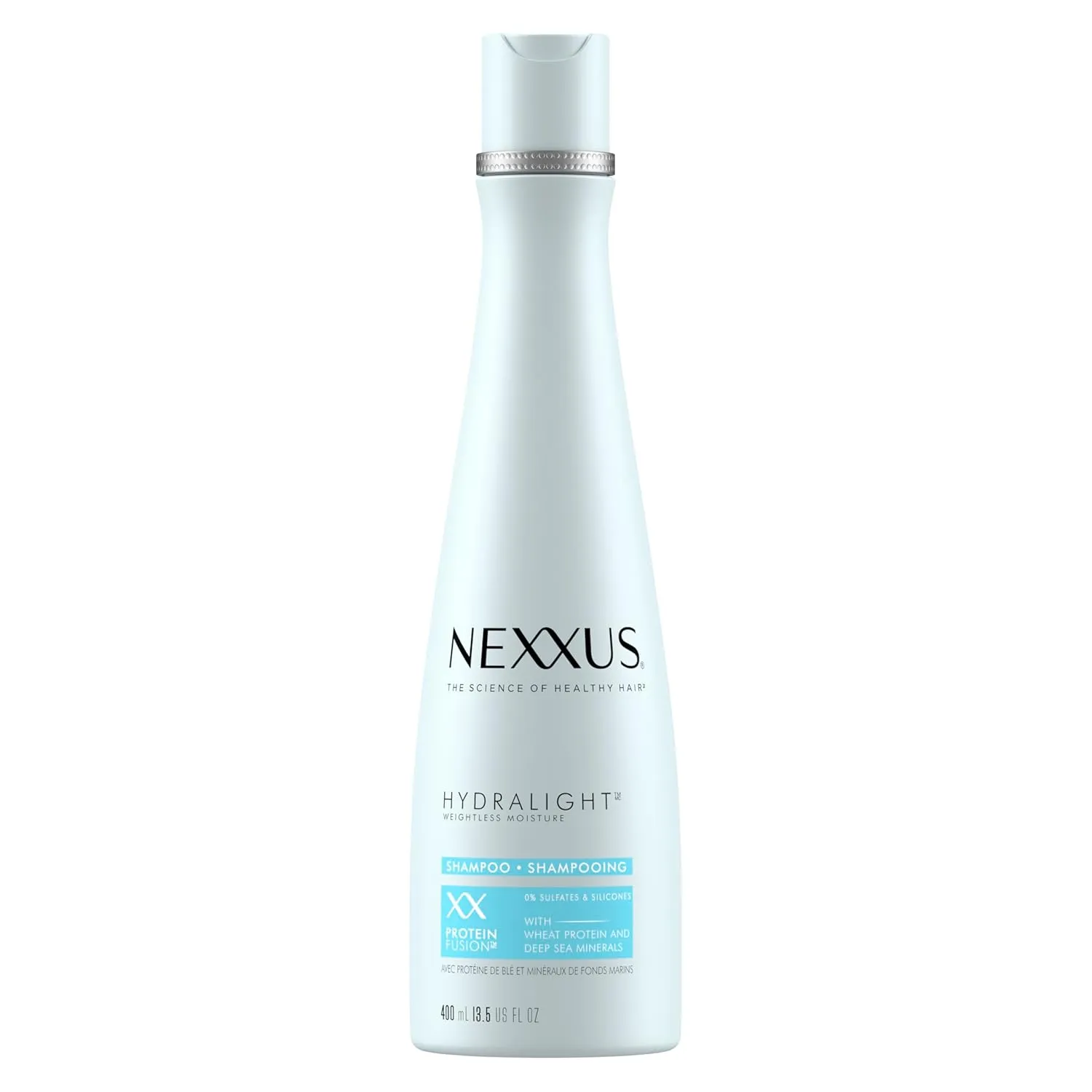 Nexxus Hydra-Light Weightless Moisture Shampoo Replenishing Shampoo for Oily Hair Silicone free 13.5 oz