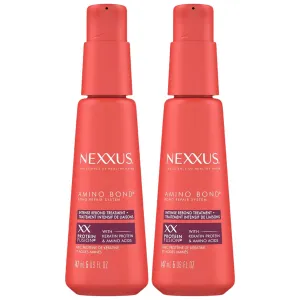 Nexxus Intense Bonding Treatment Amino Bond for Stronger, More Damage-Resistant Hair, with Amino Acids & Keratin Protein, 5 oz (Pack of 2)