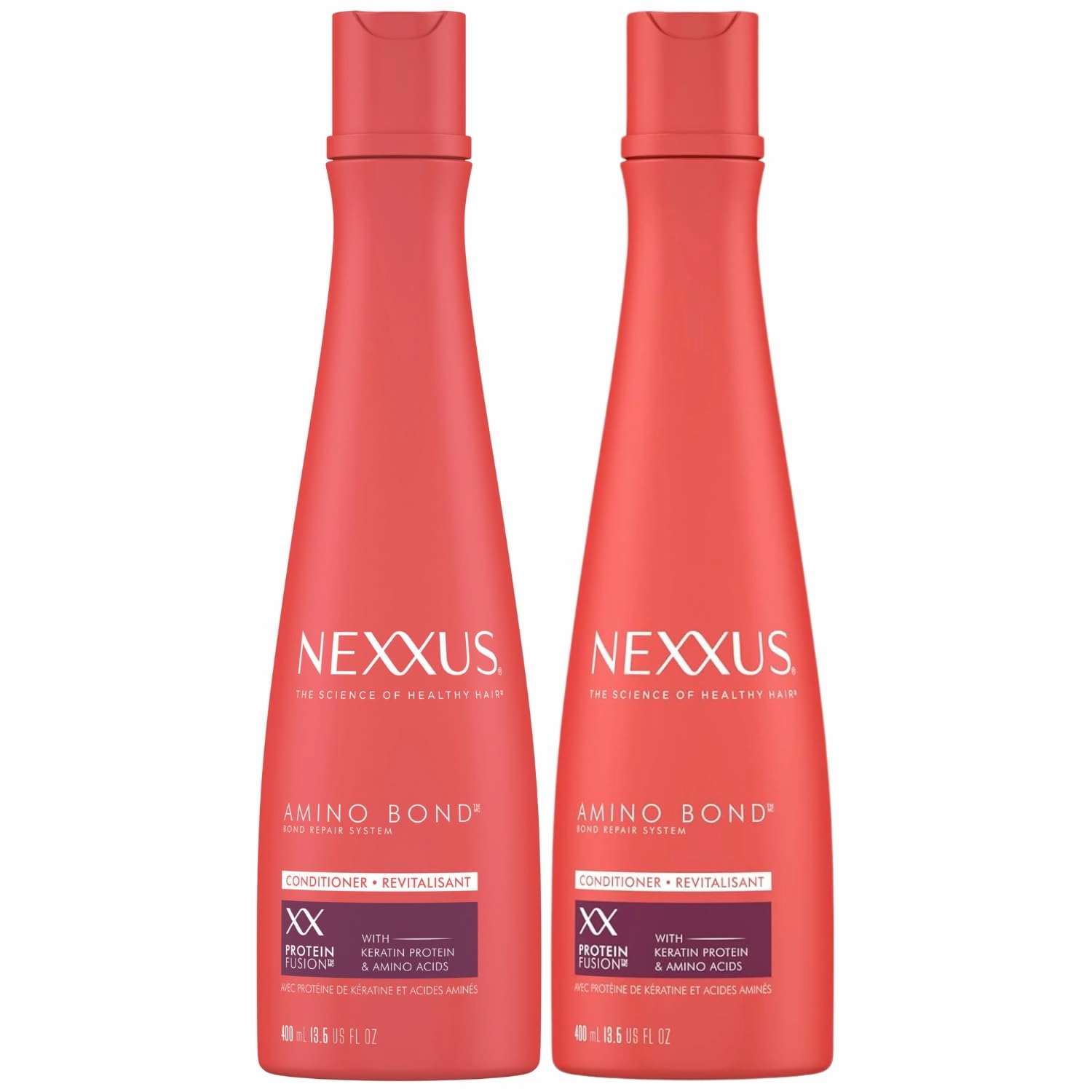 NEXXUS Conditioner Amino Bond for All Types of Damaged Hair with Amino Acids & Keratin Protein 13.5 oz (Pack of 2)