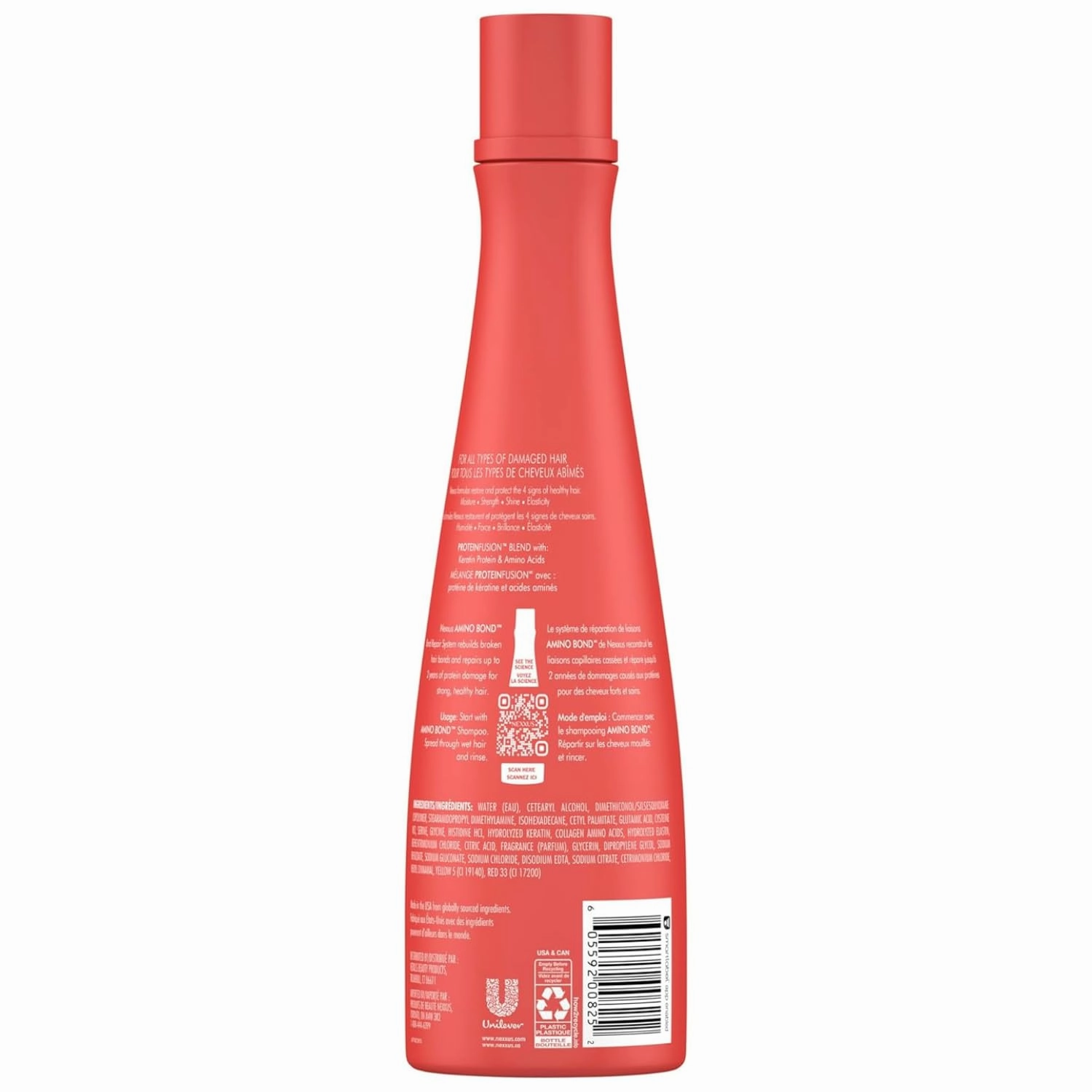 NEXXUS Conditioner Amino Bond for All Types of Damaged Hair with Amino Acids & Keratin Protein 13.5 oz (Pack of 2)