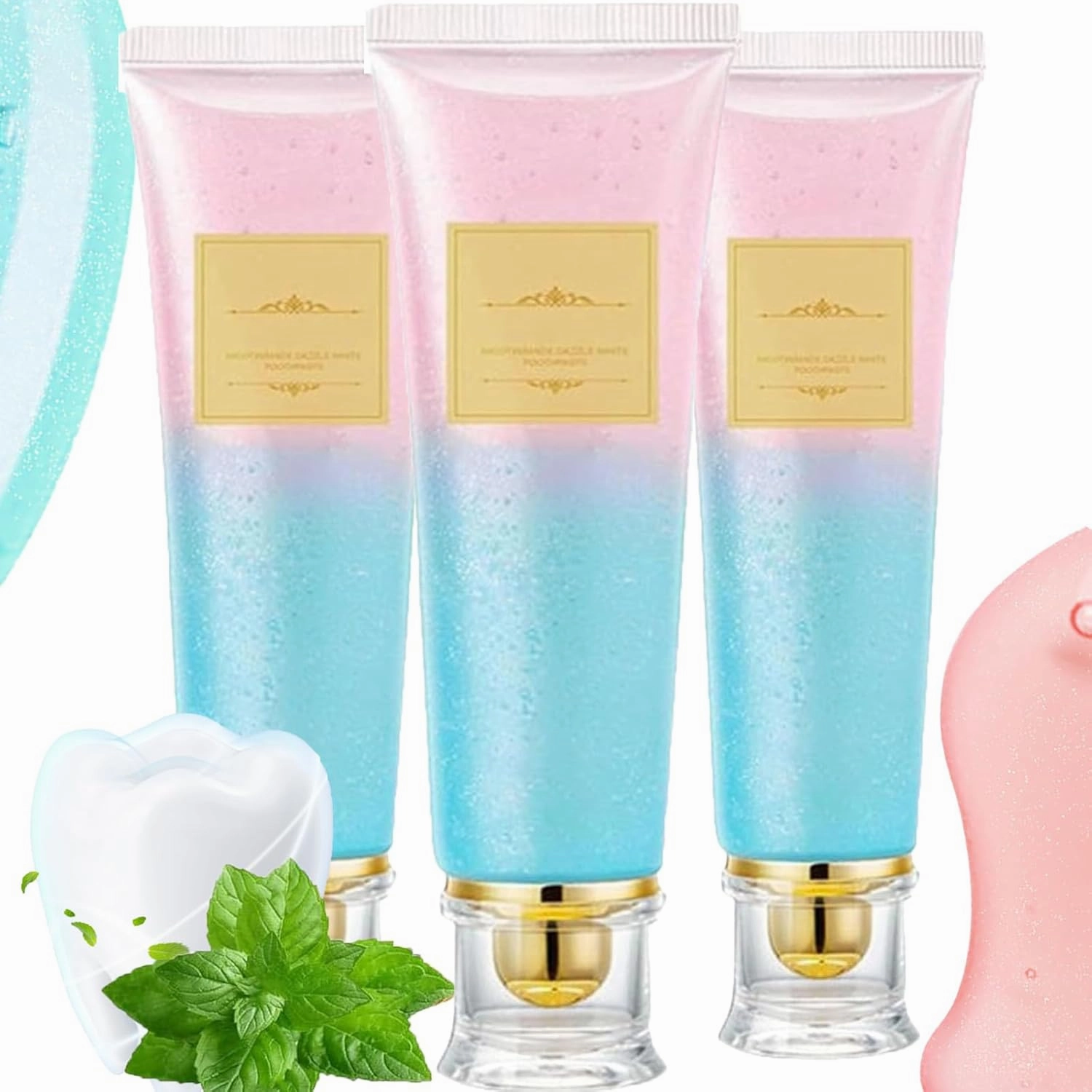Niacinamide whitening Toothpaste - Fluoride-Free, Intensive Toothpaste Whitening for Fresh Breath, Gentle Mint (3)