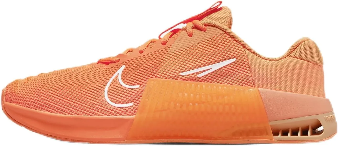 Nike Metcon 9 AMP Men's Workout Shoes (DZ2616-800, Atomic Orange/Ice Peach/Peach Cream/) Size 9