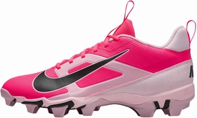 Nike Alpha Menace 4 Shark Football Cleats (HJ4570-600, Racer Pink/Pink Foam/Dark Smoke Grey/Dark Grey)