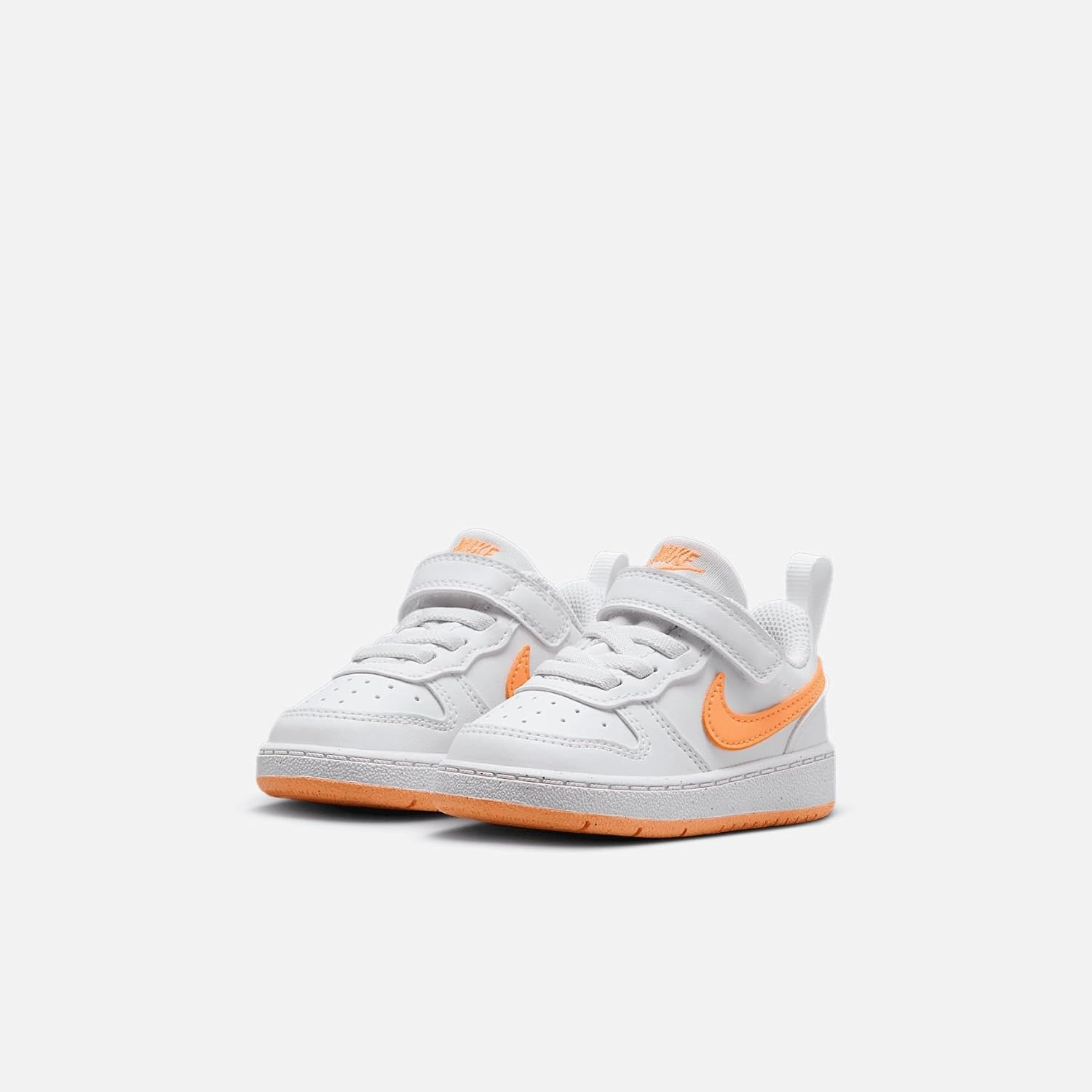 Nike Court Borough Low Recraft Baby/Toddler Shoes (DV5458-119, White/White/Peach Cream)