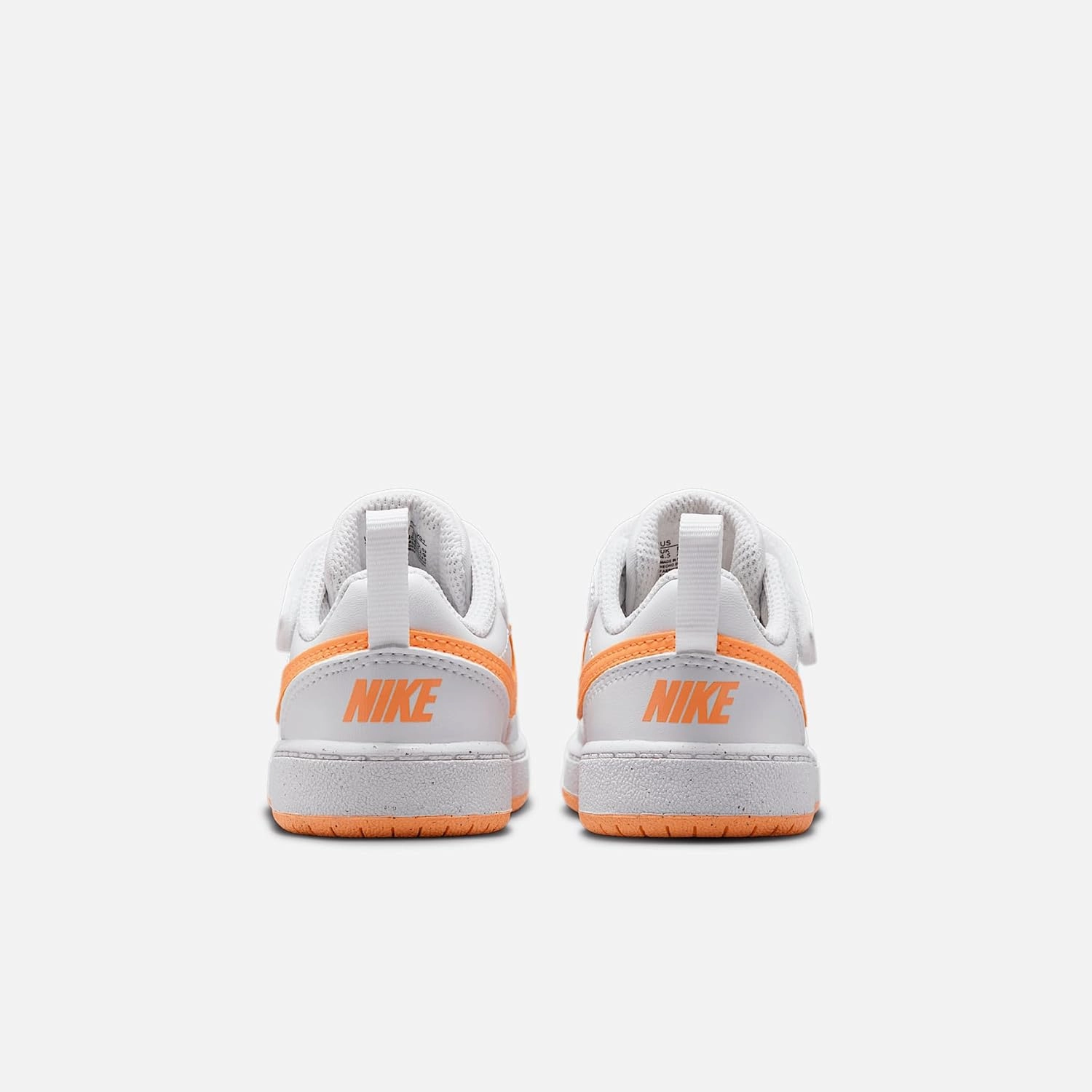 Nike Court Borough Low Recraft Baby/Toddler Shoes (DV5458-119, White/White/Peach Cream)