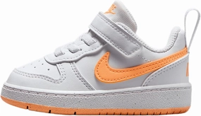 Nike Court Borough Low Recraft Baby/Toddler Shoes (DV5458-119, White/White/Peach Cream)