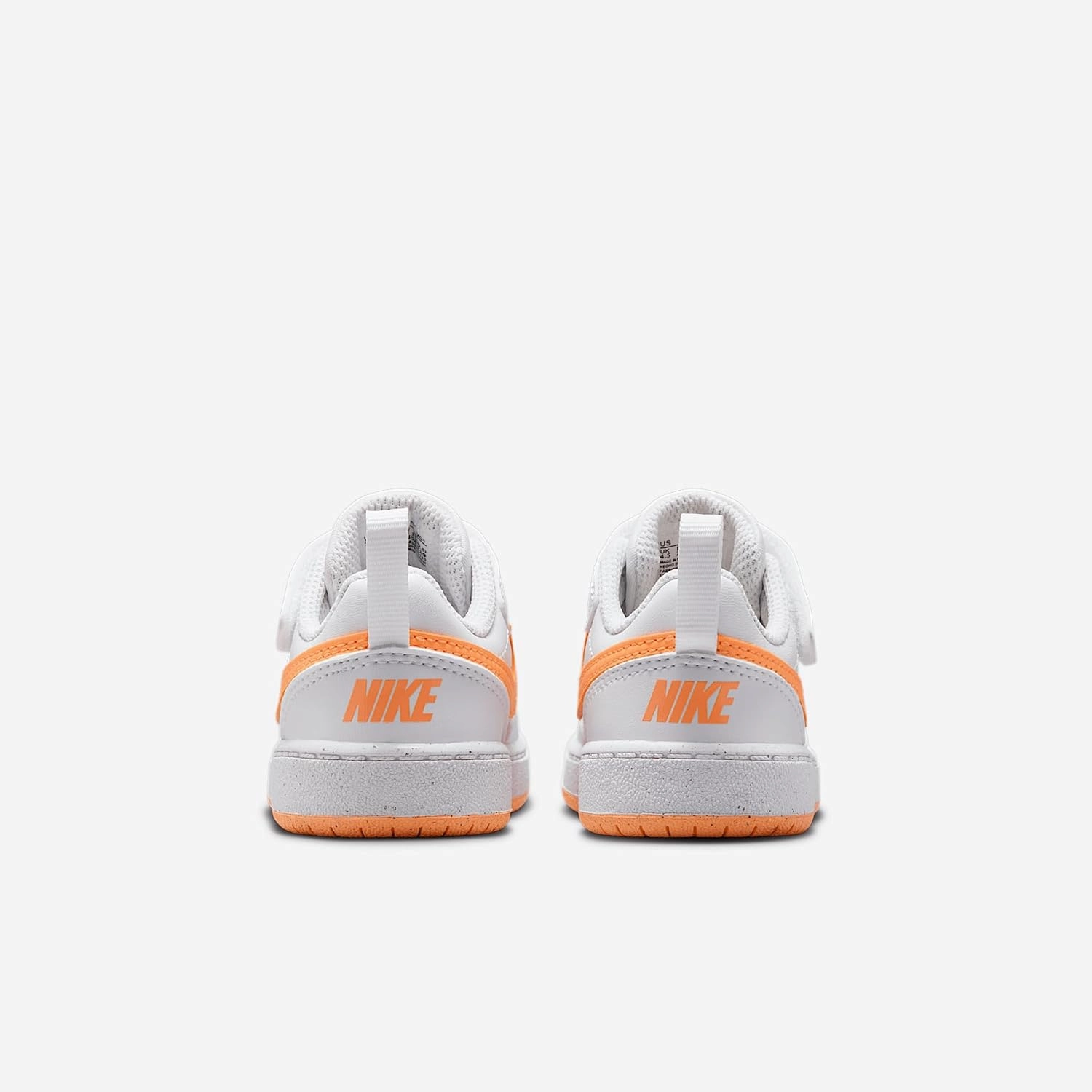 Nike Court Borough Low Recraft Baby/Toddler Shoes (DV5458-119, White/White/Peach Cream)