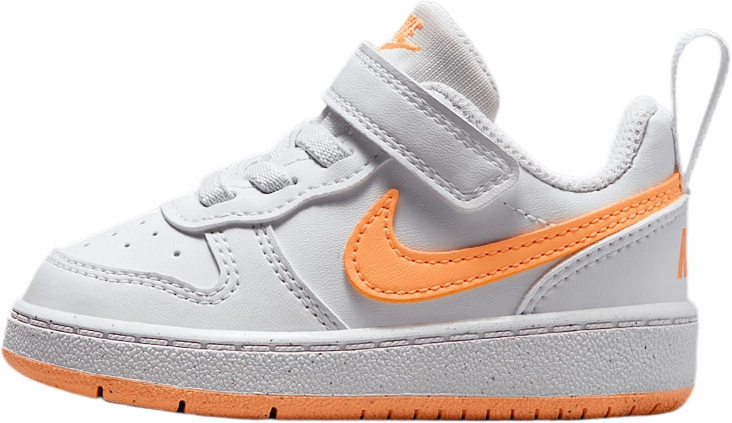 Nike Court Borough Low Recraft Baby/Toddler Shoes (DV5458-119, White/White/Peach Cream)